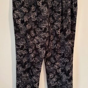 EUC ISAAC MUZRAHI PULL ON WIDE LEG PANTS SZ XL